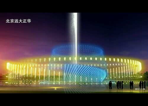 大龍河音樂噴泉設計方案